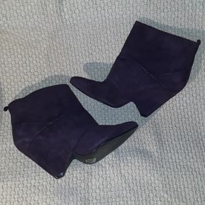 ALDO Eggplant Ankle Booties